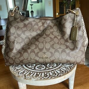 Coach hand bag